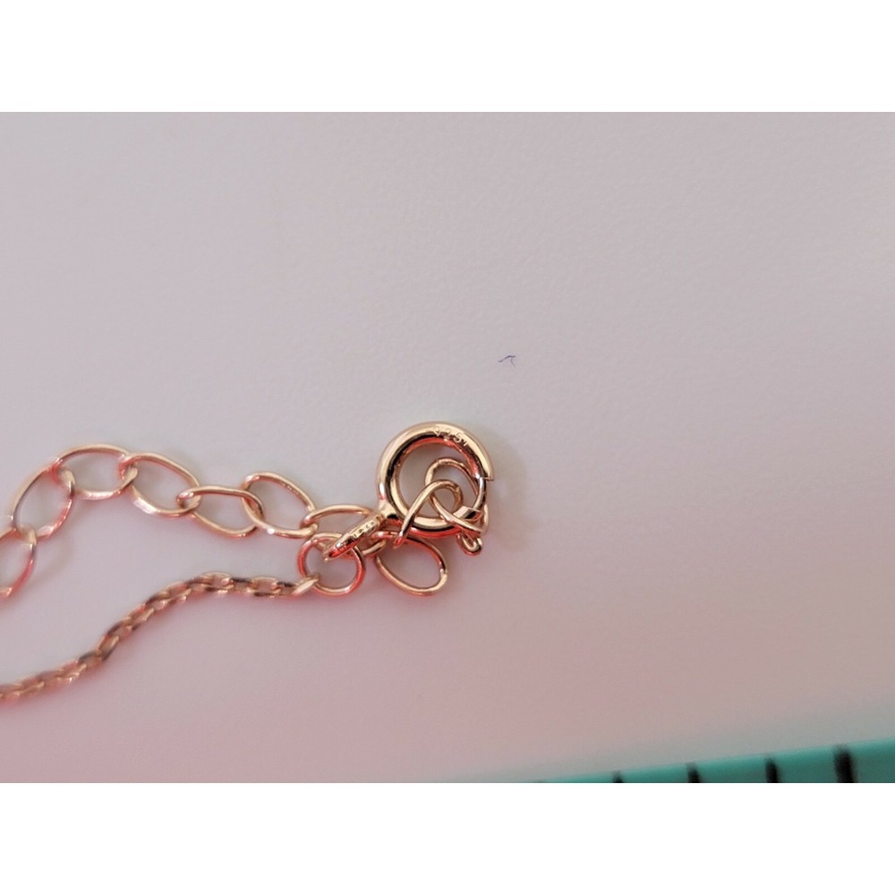 Name Brand Fashion Necklace .925 Sterling Silver Crystal Jewelry Stylish Elegant - Picture 8 of 10